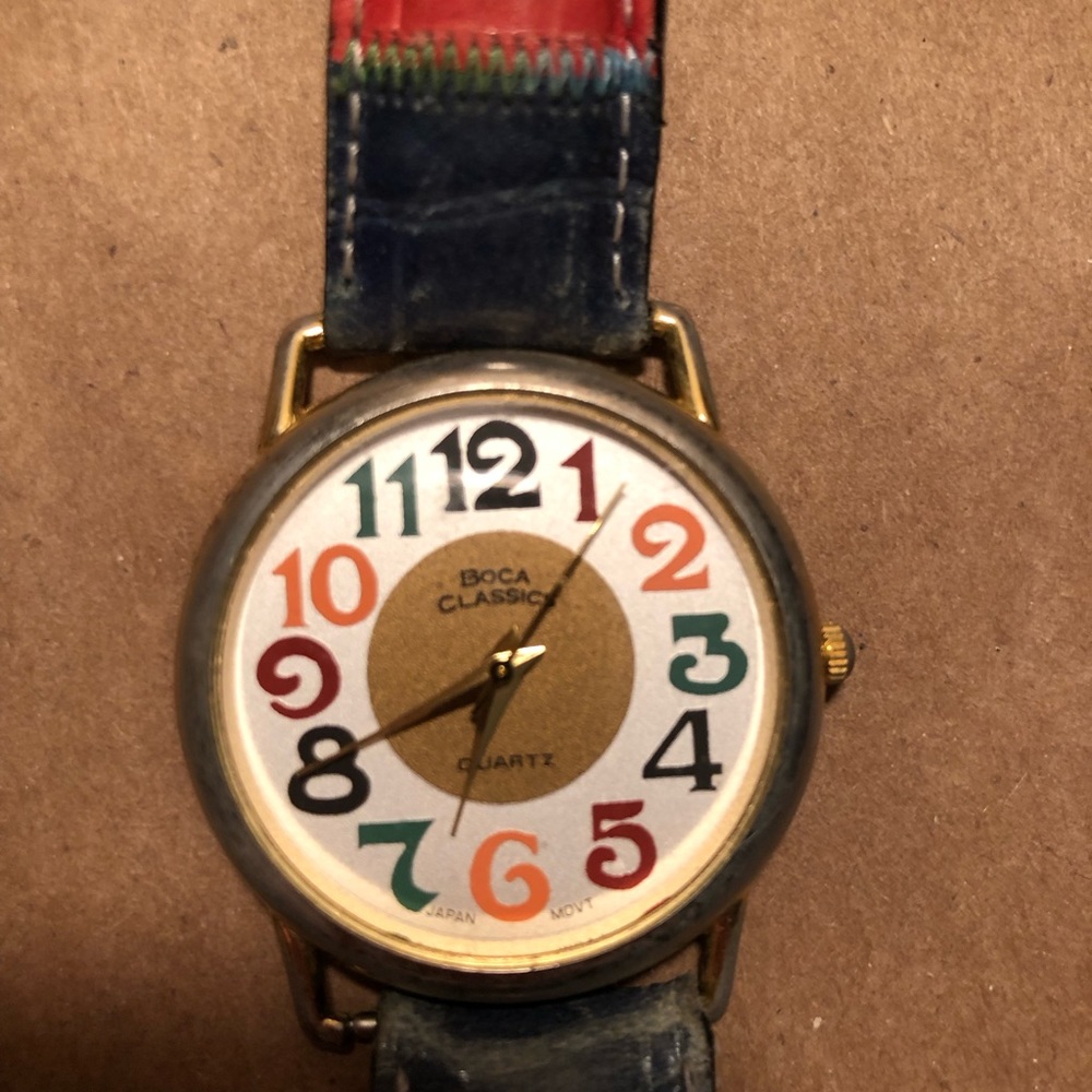 Vintage Boca Classics watch